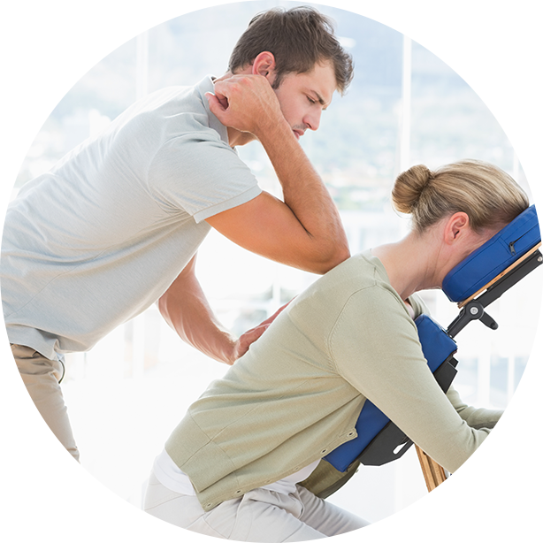 chair massage technique