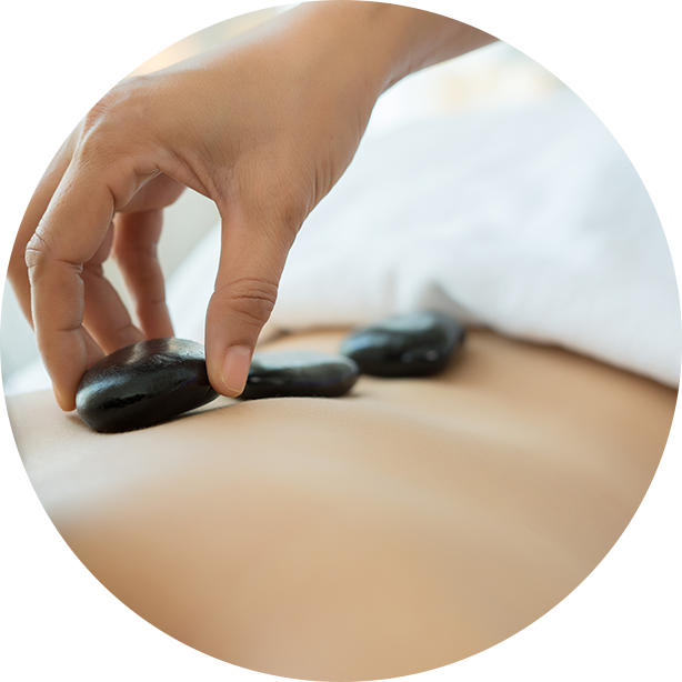 hot stone massage technique